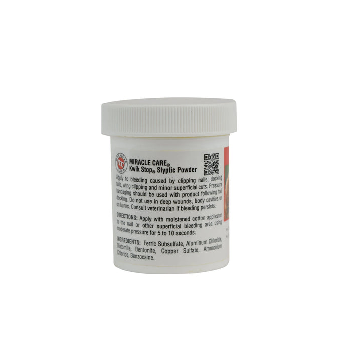 Polvo astringente Kwik-Stop, 1,5 oz