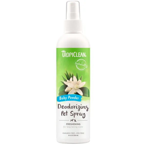 Baby Powder Deodorizing Pet Spray, 8oz