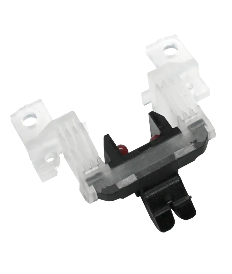 Andis Blade Drive replacement part for trimmers, showing the quad-force blade drive angle and components for easy installation.
