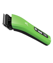 Andis ProClip 5-in-1 Green Clipper with detachable blade, showcasing its ergonomic design and versatile clipper features.
