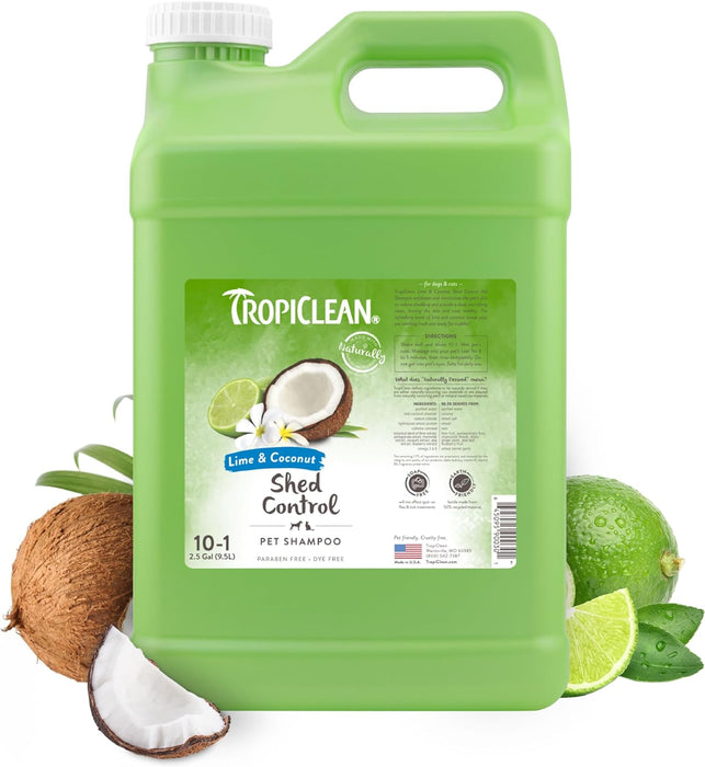 Lime & Coconut Shed Control Shampoo for Pets