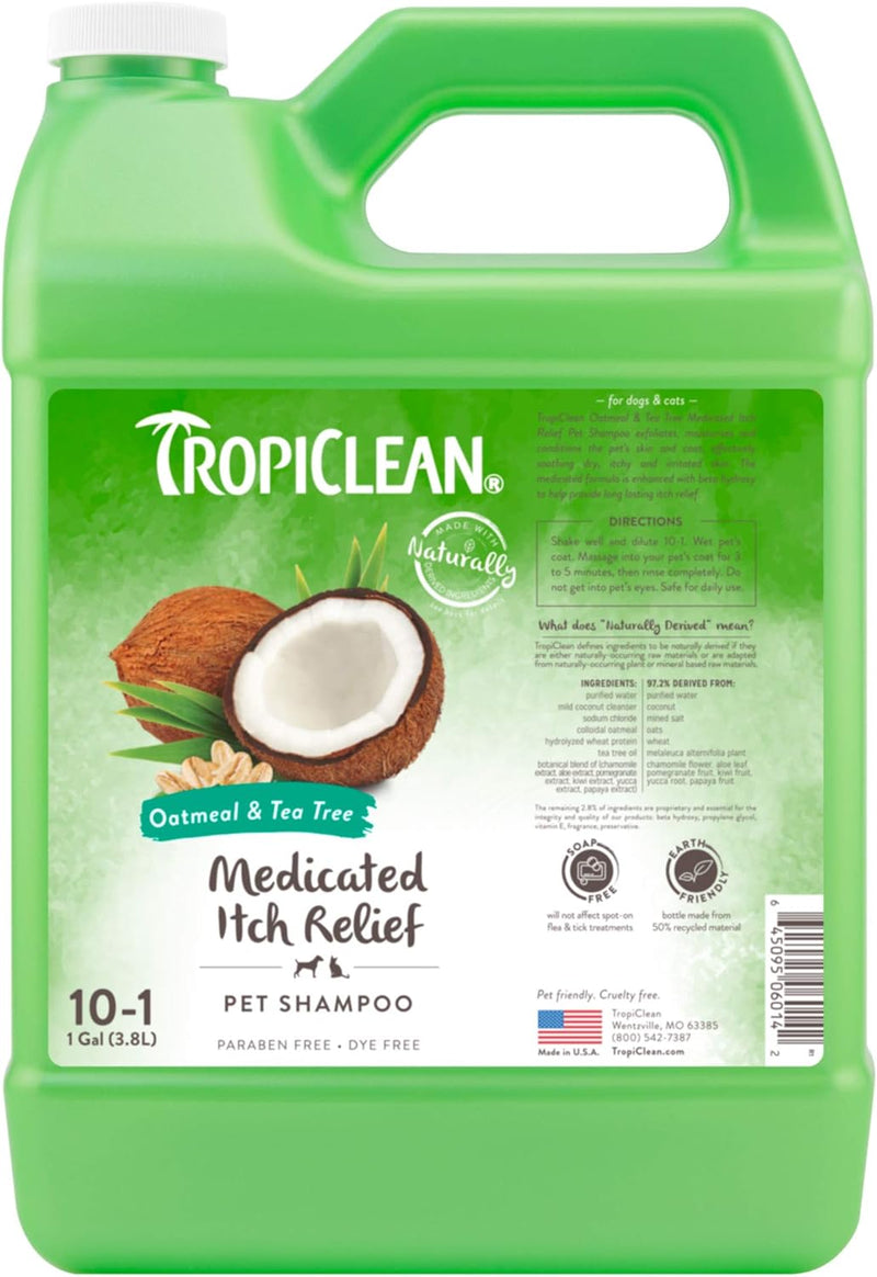 Oatmeal & Tea Tree Medicated Itch Relief Shampoo