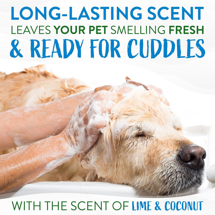 Lime & Cocoa Butter Shed Control Conditioner for Pets, 2.5 Gal