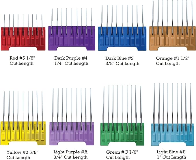5N1 STAINLESS STEEL GUIDE COMBS — Groomer Supply House