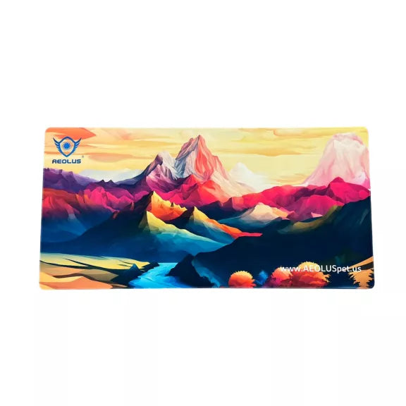 Mountain table mat