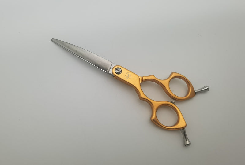 Left Handed Aluminum Handle Asian Fusion Curve 6"