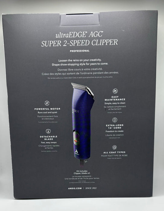 ANDIS AGC 2 SPEED BLUE
