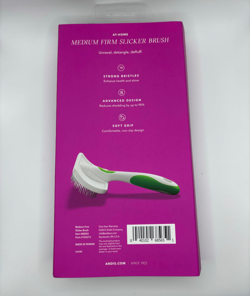 ANDIS MEDIUM FIRM SLICKER BRUSH