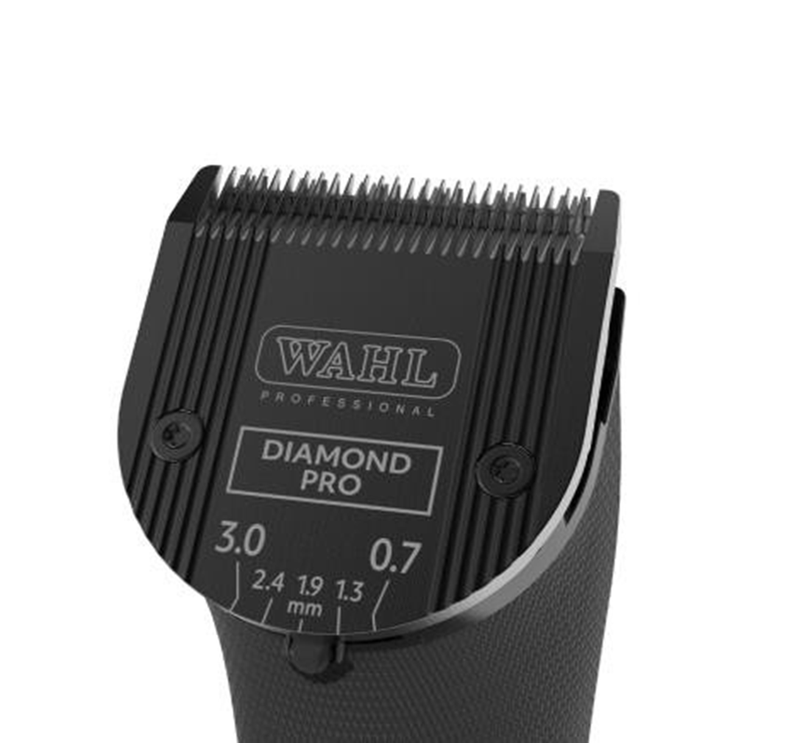 Wahl Bravura 2 Professional 5-in-1 cordless hair clipper with adjustable blades and ergonomic design displayed in the image.