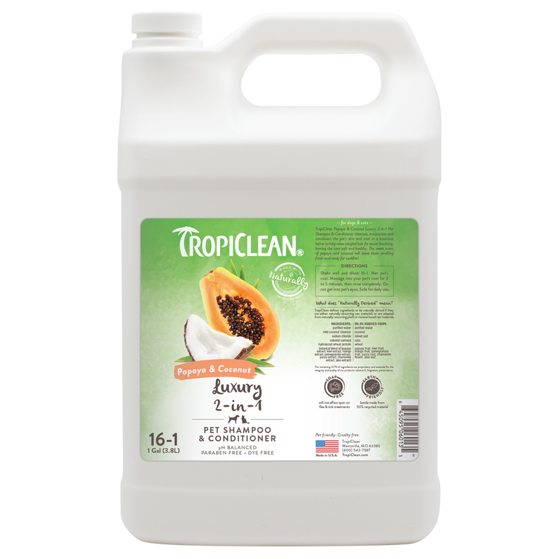 Papaya & Coconut Luxury 2-in-1 Shampoo & Conditioner