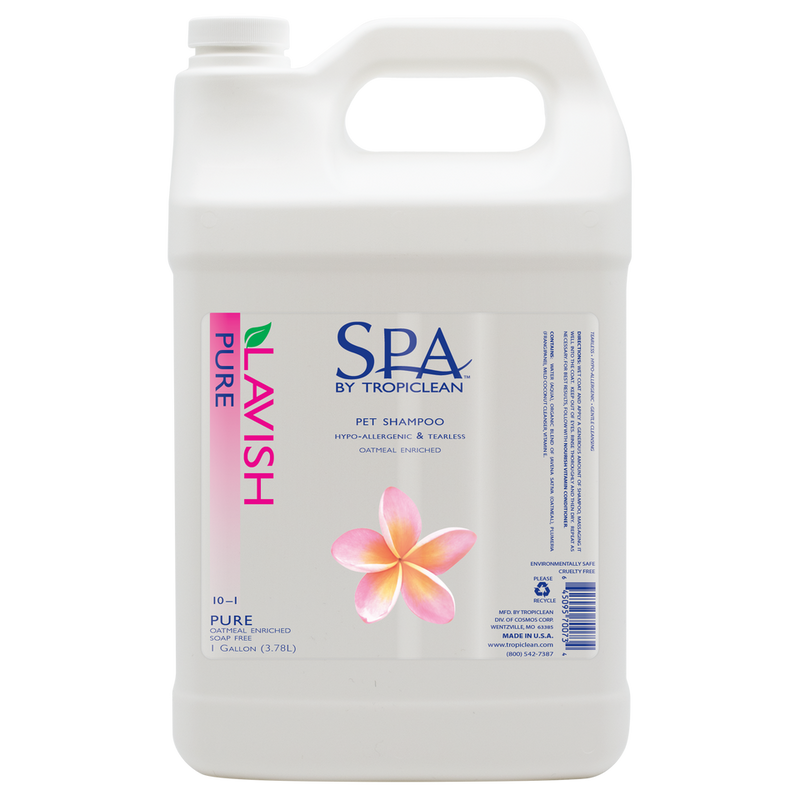 SPA by TropiClean Lavish Pure Shampoo for Pets