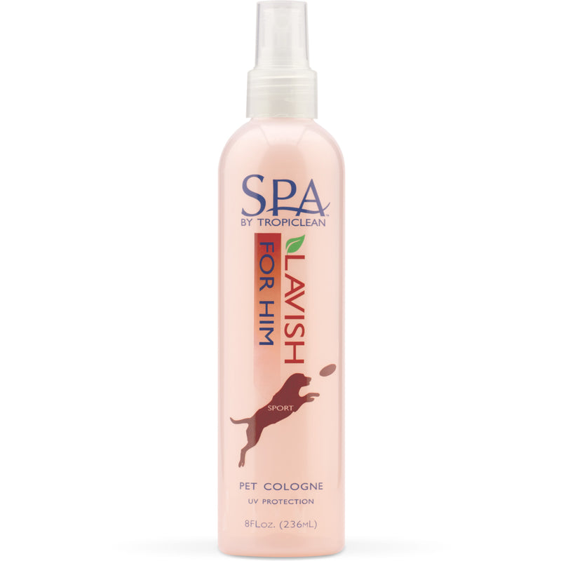 SPA by TropiClean Lavish For Him Cologne Spray for Pets, 8oz