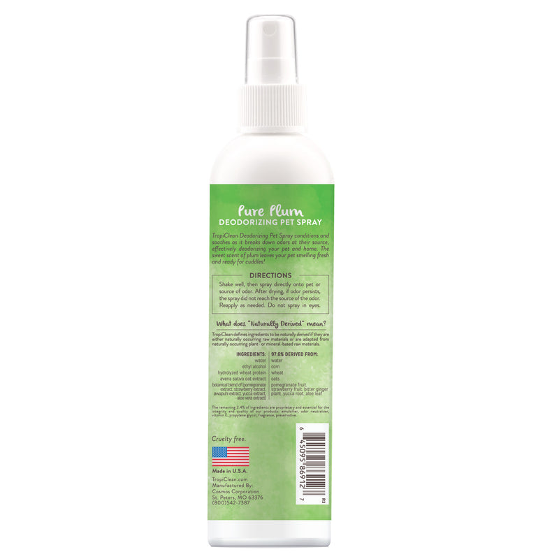 Pure Plum Deodorizing Pet Spray, 8oz