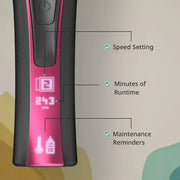 Wahl Bravura 2 professional 5-in-1 cordless clipper with adjustable blades and ergonomic design, displayed on a white background.