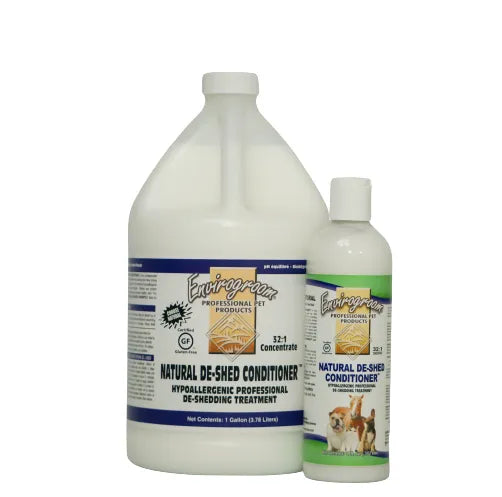 Natural De-Shed Conditioner Hypo Allergenic Professional De-Shedding Treatment 32:1