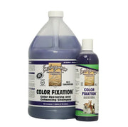 Envirogroom Color Fixation 50:1 color restoring and enhancing shampoo bottle with label and pump dispenser.