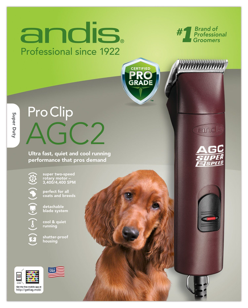 Andis AGC 2 BURGUNDY